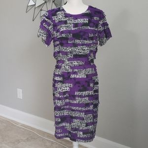 Oscar De La Renta Silk Mid-length D